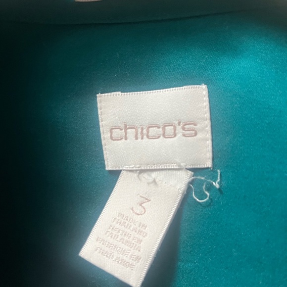 Chico’s button up blouse - Picture 2 of 3